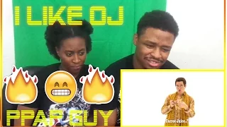 Couple React to I LIKE OJ/PIKOTARO(ピコ太郎)