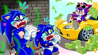 The Rich Life Of Shadow BB and The Poor Life Of The Sonic BB Family | Sonic's Official Channel