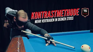 Billardtraining | Kontrastmethode - Mehr Vertrauen in deinen Stoß