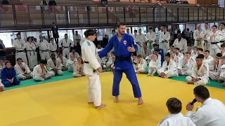 Georgian Judo Lasha Bekauri Sasae-Tsuri-Komi-Ashi