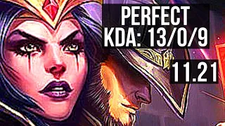 LEBLANC vs TF (MID) | 13/0/9, Legendary, 1.9M mastery, 6 solo kills | EUW Diamond | 11.21