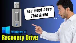 Create Windows 11 Recovery Drive NOW | Fix Windows 11 Problems (2023)