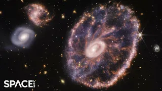 James Webb Space Telescope delivers stunning Cartwheel Galaxy views - See in 4K!