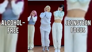 TWICE (트와이스) 'Alcohol-Free' Dance Practice - Jeongyeon Focus (정연)