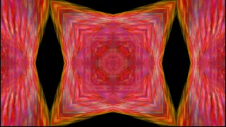 Psychedelic VJ Loop with Kaleidoscope Effect