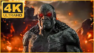 Darkseid Vs Earth's Defenders | Justice League - Snyder Cut | Zeus & Ares | Ultra HD 4K - 60fps