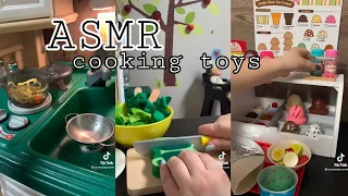 ASMR Cooking Toys Tiktok Compilation || alexaj.