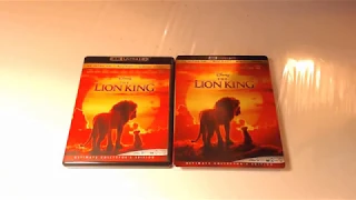 The Lion King (2019) 4k UHD bluray UNBOXING