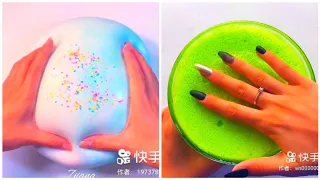 Most Relaxing and Satisfying Slime Videos #128 //  Fast Version // Slime ASMR //