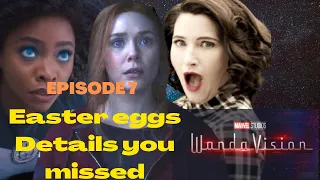 Wandavision episode 7 Easter eggs.. details you missed... everything you need to know