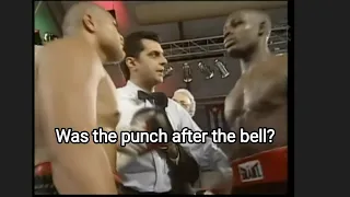 LATE LEFT HOOK LEAVES RAHMAN DAZED | DAVID TUA vs HASIM RAHMAN 1