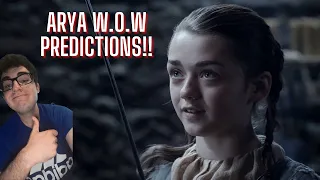 Arya Stark Winds of Winter/ASOIAF Predictions | Theories!!