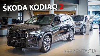 2024 Skoda Kodiaq 2 Selection 150 tsi dsg w kolorze czarnym metalizowanym