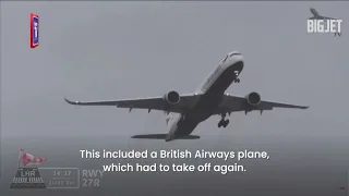 Planes have hard time landing as Isha hits UK