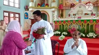 Visit of Bishop Elect of Itanagar Rev. Fr. Benny.