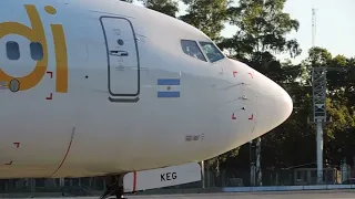 ✨️Flybondi Líneas Aéreas AEP-REL: Boeing B737-800NG LV-KEG✨️