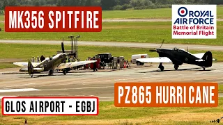 BBMF Spitfire & Hurricane - Glos Live Stream 1st July 2023