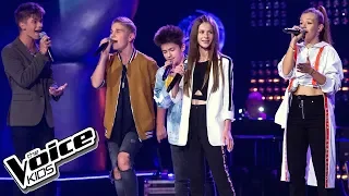 4Dreamers and the finalists of season I - "Nie Poddam Się" - The Voice Kids 2 Poland