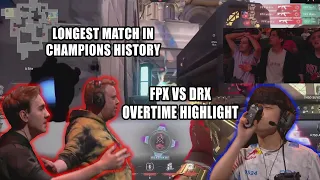 DRX vs FPX Ascent Overtime Best Moments Highlight