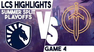 GG vs TL Highlights Game 4 | LCS Playoffs Summer 2023 | Golden Guardians vs Team Liquid