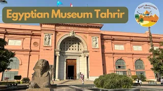 Egyptian Museum: downtown Cairo museum at Tahrir Square with thousands of ancient Egyptian artifacts