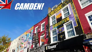 Camden Town & Market, London! (2022) #CAMDEN