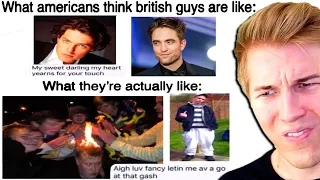 Why you should NEVER come to the UK?! (American Reacts to British Memes)