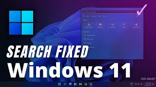 Windows 11 Search Bar not Working (Fixed!) | Windows 11 Searching Problem - 2024