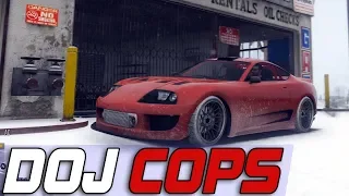 Dept. of Justice Cops #611- Snow Ricer Races