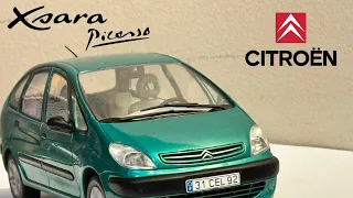 Citroen Xsara Picasso ultra-rare 1:24 model car! [unboxing & review]
