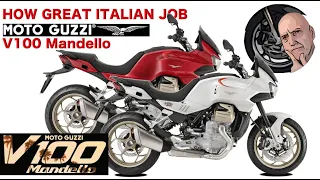 I've tested the new Moto Guzzi V100 Mandello