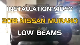 LED Replace | Install 2015-2018 Nissan Murano Headlights Bulb Low Beam