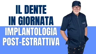 IMPIANTO POST-ESTRATTIVO CON IMMEDIATO DENTE PROVVISORIO