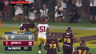 Arizona State MISSED a Touchdown pass! Keeps it 1 score game vs #5 USC