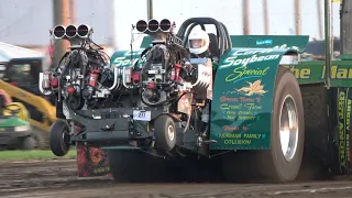 2023 Tractor Pulling! 9,500 lb. Hot Farms and Super Modified Tractors! NTPA Greenville, OH