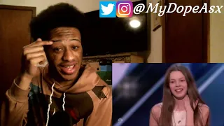 13 Year Old Singing Like a Lion Earns Howie's Golden Buzzer America's Got Talent REACTION