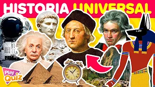 Test 30 Preguntas de Historia Universal 🌎📚🤓 | Quiz Cultura General | PlayQuiz Trivia