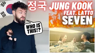 TeddyGrey Reacts to 정국 (Jung Kook) 'Seven (feat. Latto)' Official MV | REACTION