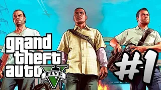 GRAND Theft Auto 5 Walkthrough Awesome Gameplay PS4 4k60fps Part 1