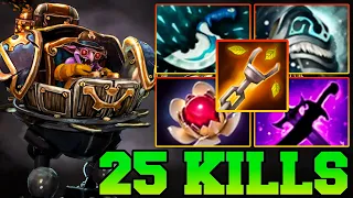 25 Kills Timbersaw !! TimberSaw Dota 2 Offlane Guide Pro Gameplay Skill Carry Build 7.35