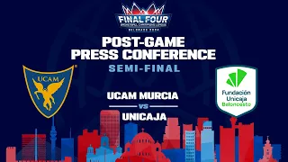 UCAM Murcia v Unicaja | Final Four Press Conference | #BasketballCL 2023-24