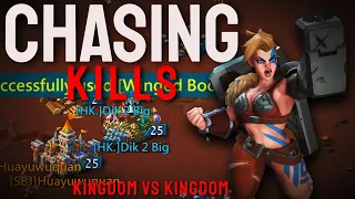 CHASING KILLS - KINGDOM VS KINGDOM! - Lords Mobile