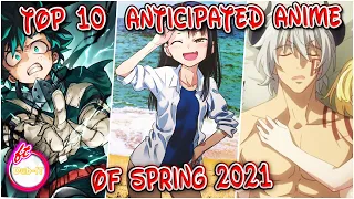 Top 10 Most Anticipated Anime of Spring 2021 ft. @DubIT  | Anime In Hindi