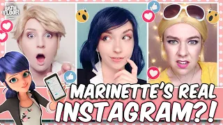 Cosplayers React to Miraculous Ladybug - Marinette's Instagram