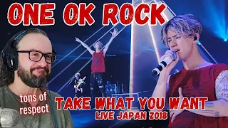 ONE OK ROCK Take What You Want Ambitions JAPAN Dome Tour 2018 reaction - F me this was good