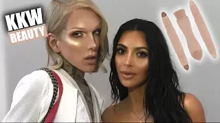 KIM KARDASHIAN: KKW CONTOUR + HIGHLIGHT KIT REVIEW | Jeffree Star