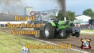 Tractor Pulling Holzheim 2024 - das Beste der Sportklassen - Samstag #tractorpulling