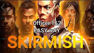 War Commander Skirmish event Officer 1&2 Easy Way