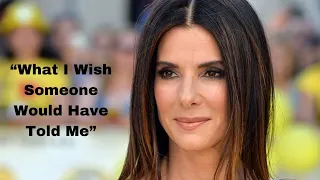 LIFE ADVICE FROM SANDRA BULLOCK YOU NEVER KNEW YOU NEEDED