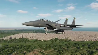 DCS: F-15E First Impression, Flight Dynamics and Analysis